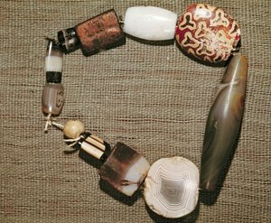 Armbånd, fra Mohenjo-Daro, Indus Valley, Pakistan, ca. 3000 f.Kr. (poleret sten)